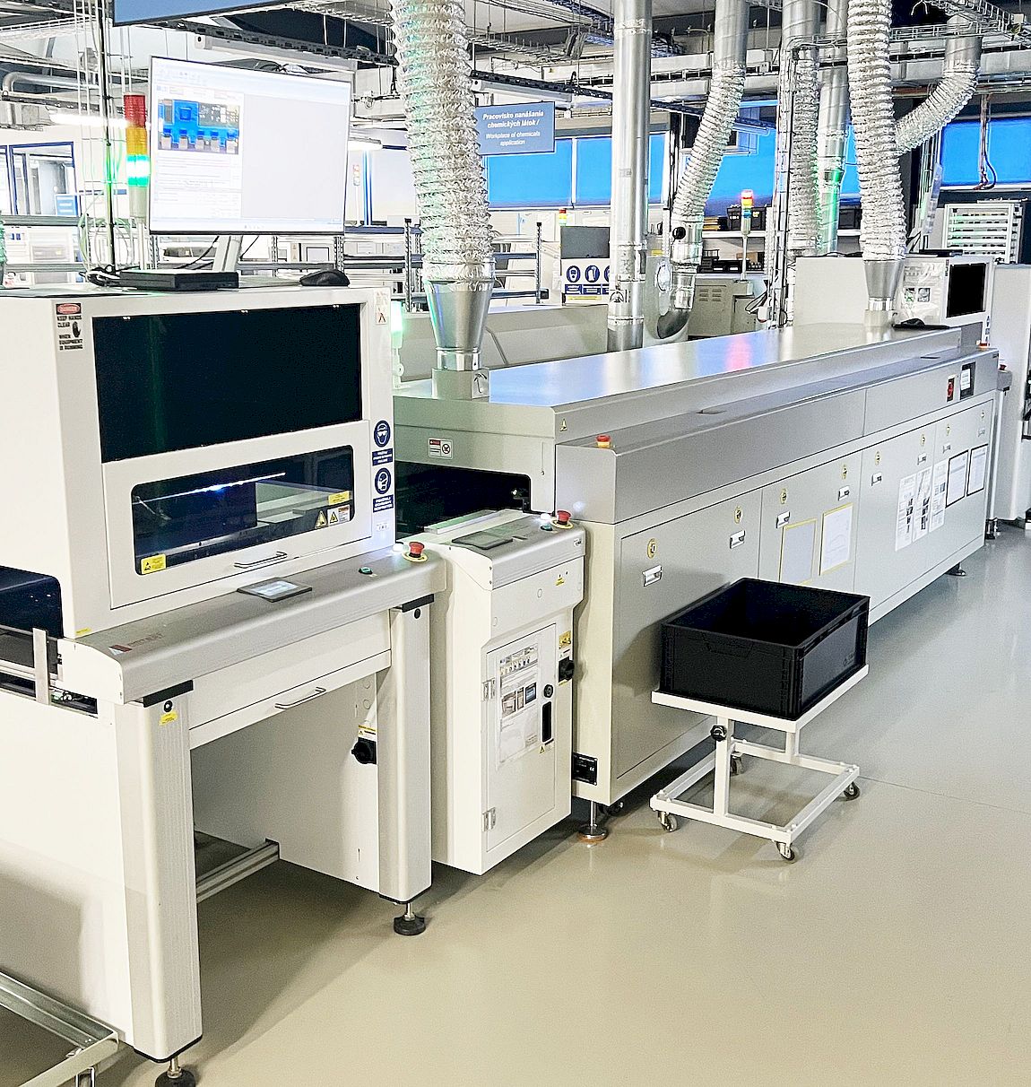 Conformal coating line